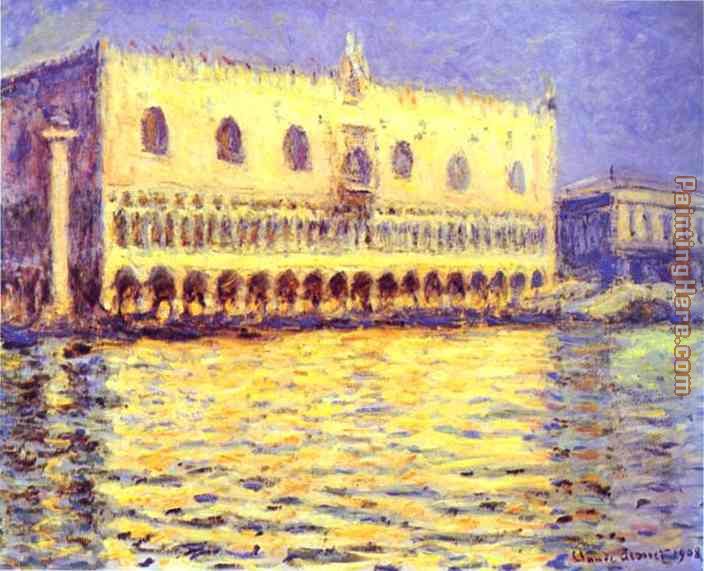 Venice The Doge Palace painting - Claude Monet Venice The Doge Palace art painting
